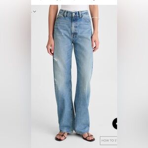 Madewell The Petite Balloon Jean in Dobbins wash petite 27 - worn once